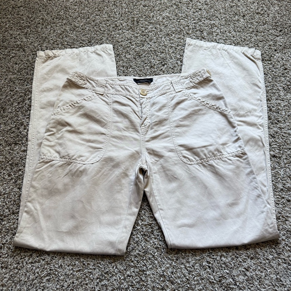Weekend Max Mara Wide Leg Cargo Pant Size 48
